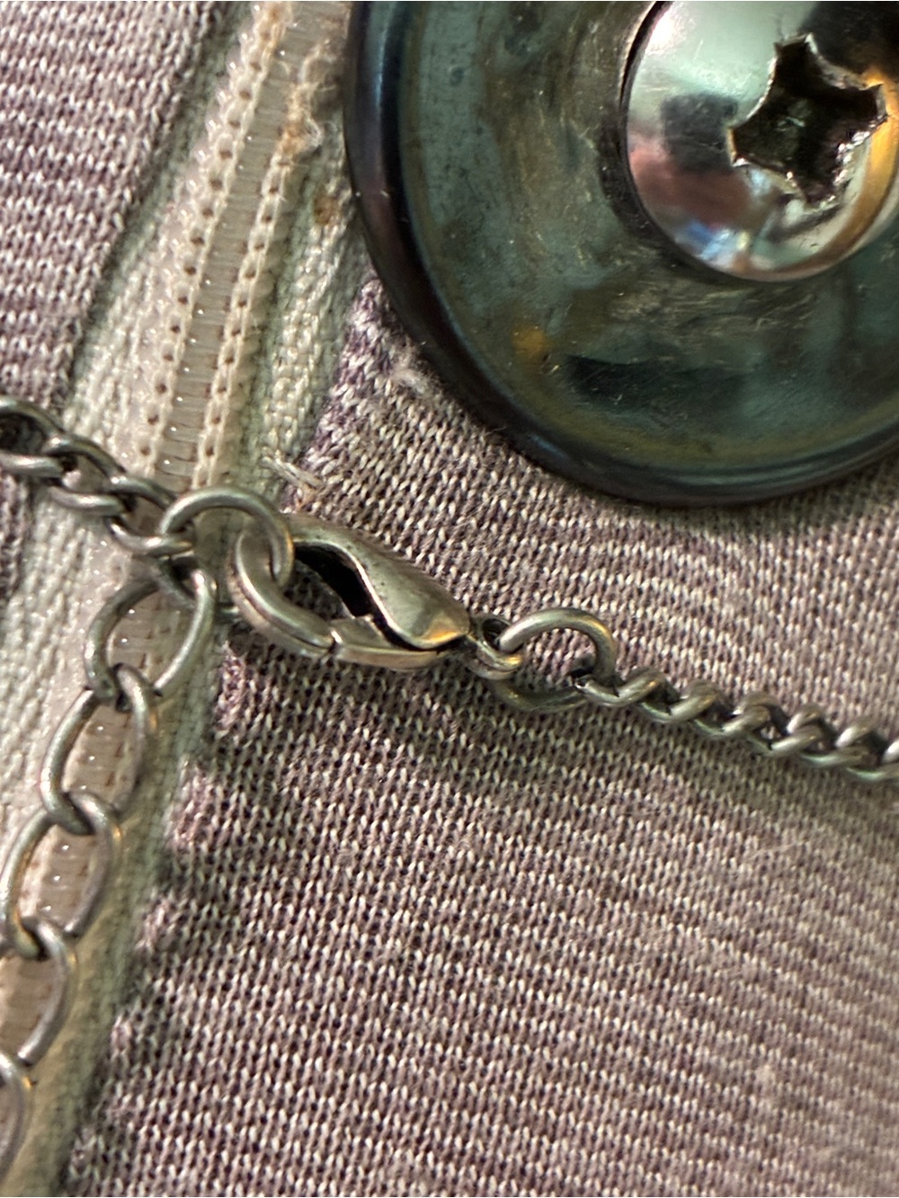 Vintage 90s Maximalist Charm Necklace - Picture 8 of 9